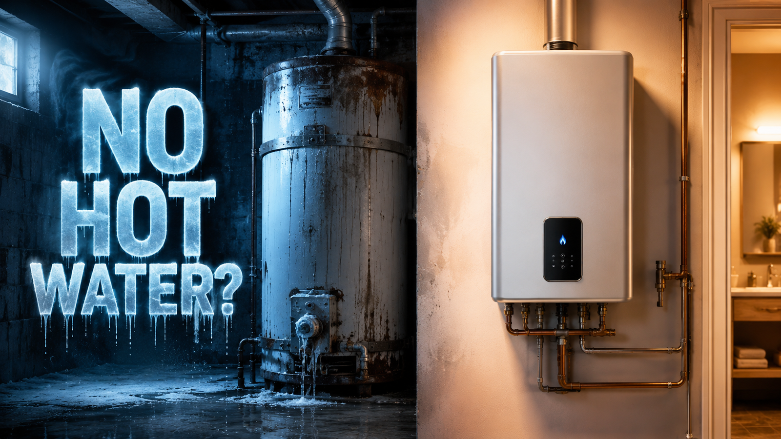 Emergency Water Heater Repair and Installation service by local plumber