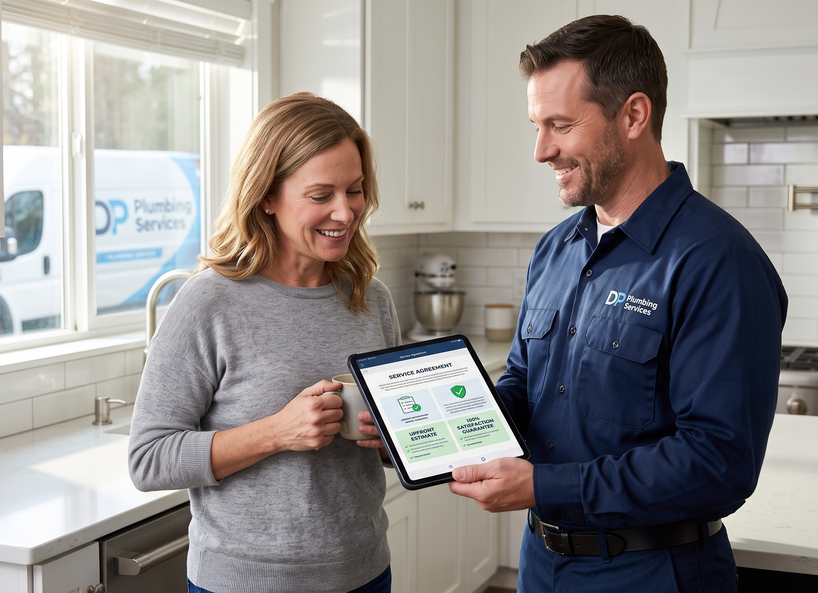 Trusted local plumbing company expert showing pricing